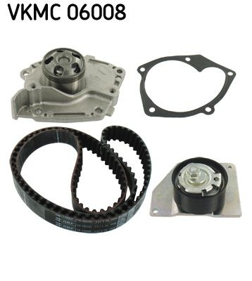 SKF Water Pump + Timing Belt Kit RENAULT,SUZUKI VKMC 06008 13028AW300,13028AW301,119A09639R  7701478846,8200248497,8200251983,8200542743,8200767775