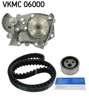SKF Water Pump + Timing Belt Kit RENAULT VKMC 06000 1307700QAD,7701472726,7700736085 7700736091,7700736969,7701633125,VKMA06000,VKPC86409