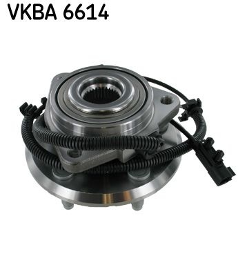 SKF Wheel bearing kit with integrated ABS sensor VKBA 6614 Wheel hub bearing,Wheel bearing JEEP,DODGE,CHEROKEE (KK),Nitro SUV