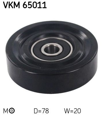 Spannrulle aggregatrem VKM 65011 SKF