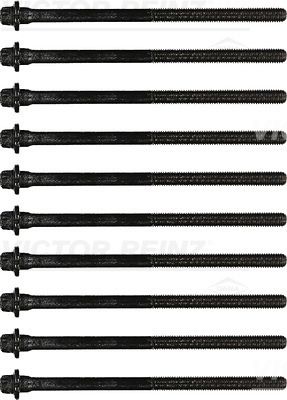 REINZ Cylinder Head Bolt Kit FIAT,PEUGEOT,CITROËN 14-32075-01 962495148010x,02048310x,962495148010x Bolt Kit, cylinder head 962495148010x,02048310x