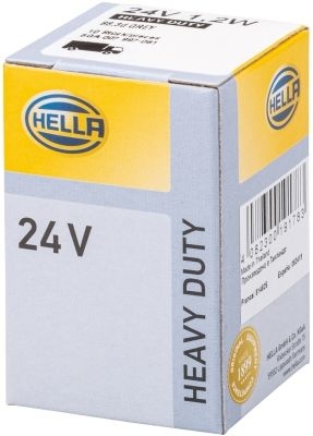 HELLA Bulb, instrument lighting HEAVY DUTY Socket Bulb 8GA 007 997-061
