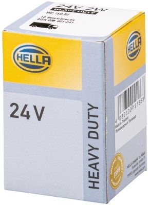 Hella Heavy Duty W2W 24V2W
