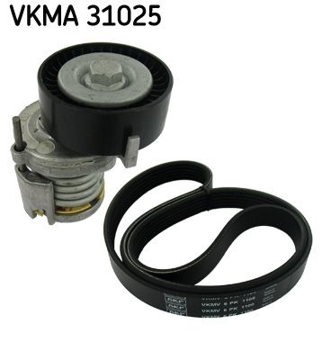 SKF V-ribbed belt set VW,SKODA,SEAT VKMA 31025 030145299C,030145299F,030145933 06J260849F,06Q903137A,1K0260849A,1K0260849B,5750M5,5750WR,71749420