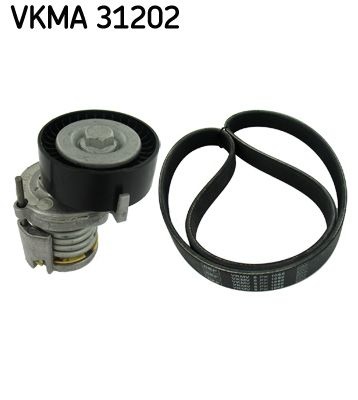 SKF V-ribbed belt set VW,SEAT VKMA 31202 030145299C,030145299F,030145933R Serpentine belt kit,Auxiliary belt kit,Poly V-belt kit,V-ribbed belt kit