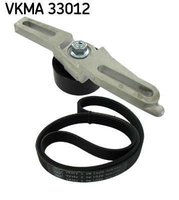SKF V-ribbed belt set PEUGEOT,CITROËN,MEGA VKMA 33012 6453AE,6453S4,6453S5 Serpentine belt kit,Auxiliary belt kit,Poly V-belt kit,V-ribbed belt kit