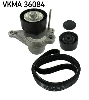 SKF V-ribbed belt set RENAULT,NISSAN VKMA 36084 119202462R,119230802R,11923802R 31110R5AY01,1172000Q1C,1172000Q1P,1172000Q1T,1172000Q5C,1172000Q9E