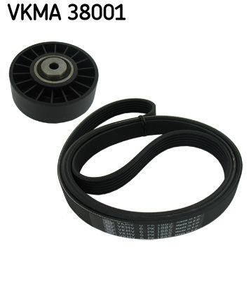 SKF V-ribbed belt set MERCEDES-BENZ VKMA 38001 06C903137E,5750PT,5750XC Serpentine belt kit,Auxiliary belt kit,Poly V-belt kit,V-ribbed belt kit