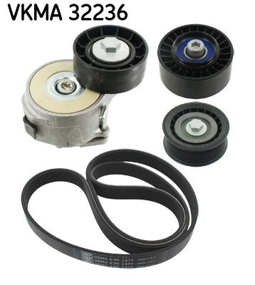 SKF V-ribbed belt set FIAT,ALFA ROMEO,LANCIA VKMA 32236 51758383,51773551,51776566 51800046,55190813,55193358,55203815,55248411,11287545120,51758383