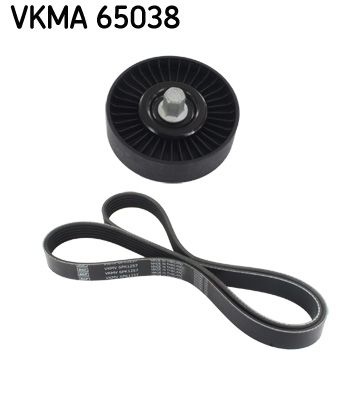SKF V-ribbed belt set HYUNDAI,KIA VKMA 65038 252122B020,252122B120,252122B720 Serpentine belt kit,Auxiliary belt kit,Poly V-belt kit,V-ribbed belt kit