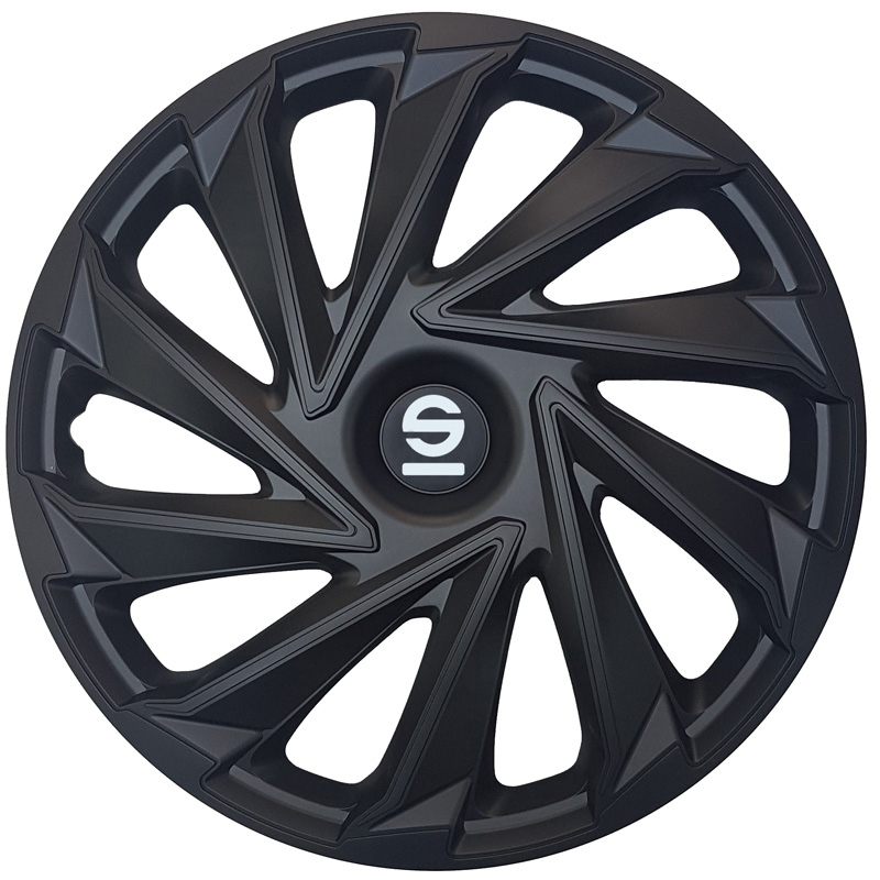 4-piece Sparco Hubcaps Varese 15-inch black