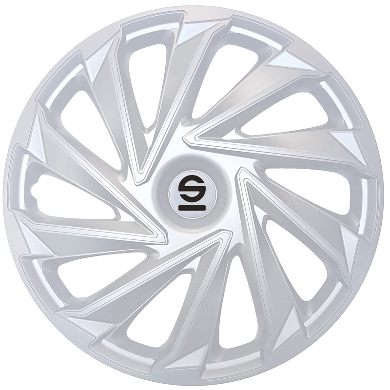 4-piece Sparco Hubcaps Varese 15-inch silver