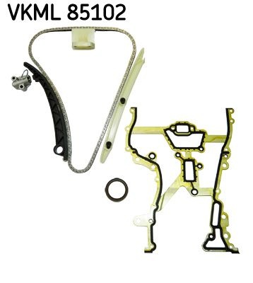 SKF Timing Chain Kit OPEL,VAUXHALL VKML 85102 55562234,55562235,636059  637241,90529570,95522267,1276184E00,1276184E01,55562234,55562235,636059,637241