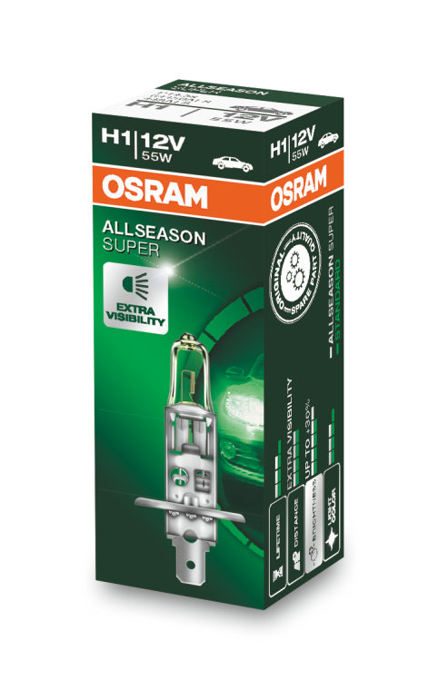 OSRAM Light Bulbs H1 64150ALS Bulb, spotlight VW,AUDI,MERCEDES-BENZ,Golf IV Schrägheck (1J1),POLO (9N_)