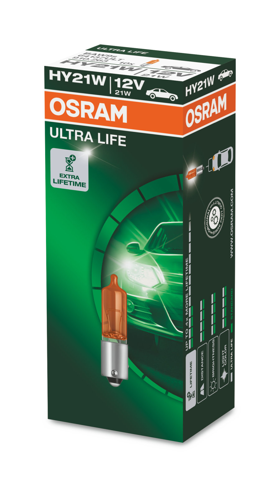Osram Ultra Life HY21W 12V21W