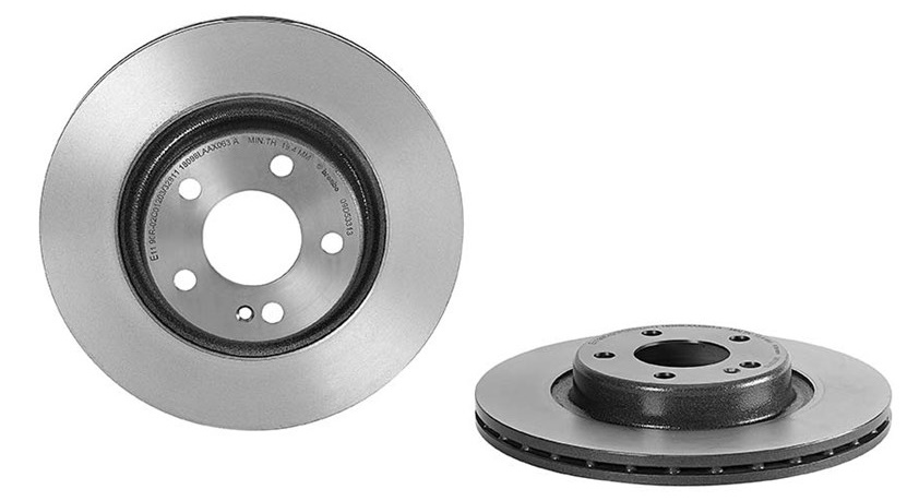 BREMBO Brake disc PRIME LINE - Co-Cast internally vented 09.D533.13 Brake rotor,Brake discs MERCEDES-BENZ,C-Klasse T-modell (S205)
