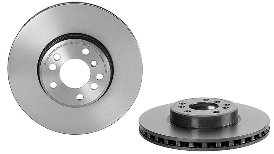 Bromsskiva COATED DISC LINE 09C89611 Brembo 09C89611