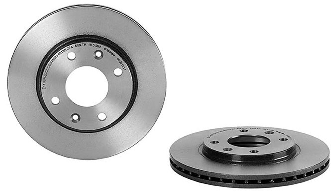 BREMBO Brake disc PEUGEOT,CITROËN 09.9610.11 169003,424996,4246A7 Brake rotor,Brake discs,Brake rotors 1611841180,424694,4246A7,424996,4246A7