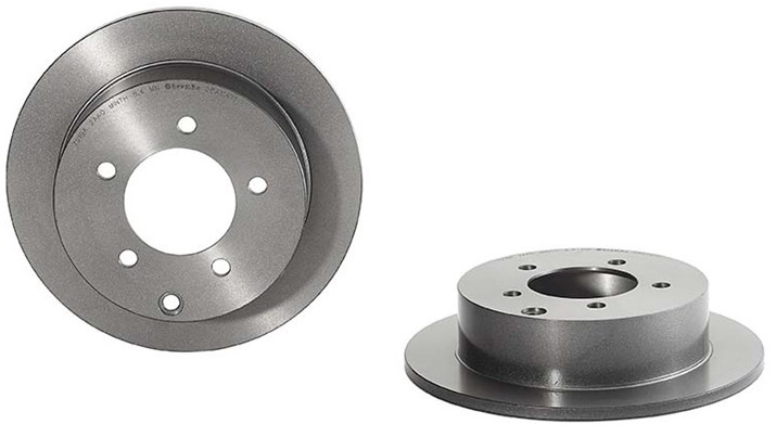 BREMBO Brake disc PRIME LINE - UV Coated solid 08.A114.71 Brake rotor,Brake discs MITSUBISHI,Lancer VIII Limousine (CY_A, CZ_A)
