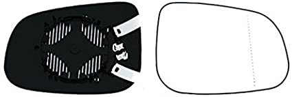 ALKAR Wing Mirror Glass Right 6472598 Side Mirror Glass,Mirror Glass VOLVO,V50 (545),V70 III (135),V60 (155, 157),V40 Schrägheck (525, 526),C30 (533)