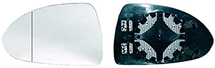 ALKAR Wing Mirror Glass Left 6471424 Side Mirror Glass,Mirror Glass OPEL,Corsa D Schrägheck (S07),Corsa E Schrägheck (X15)