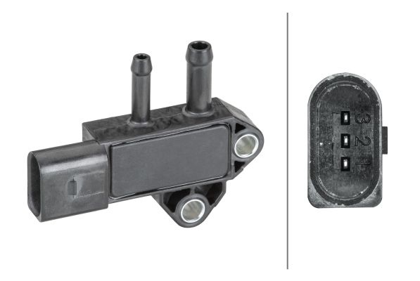 Sensor avgastryck