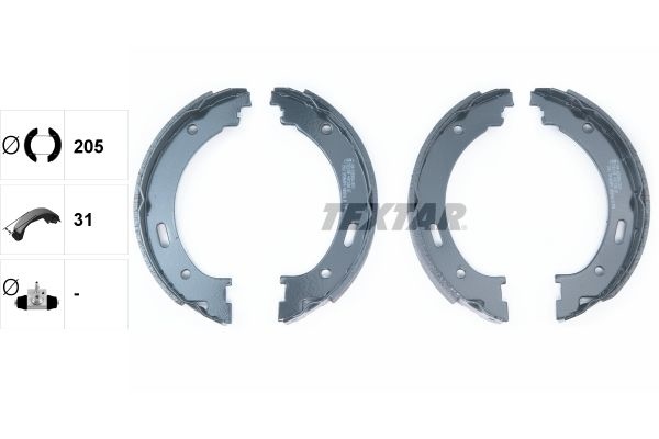 Jeep Brake Shoe Kit Parking Brake