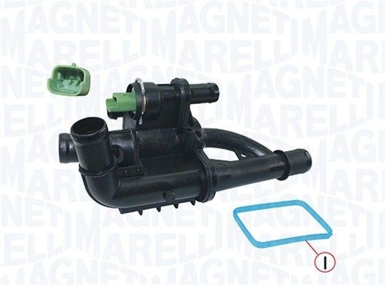 MAGNETI MARELLI Engine thermostat FORD,FIAT,PEUGEOT 352317101950 11517809191,1336AF,9660660380 9670253780,9684476080,9660660380,1675627,1683554,1336AF