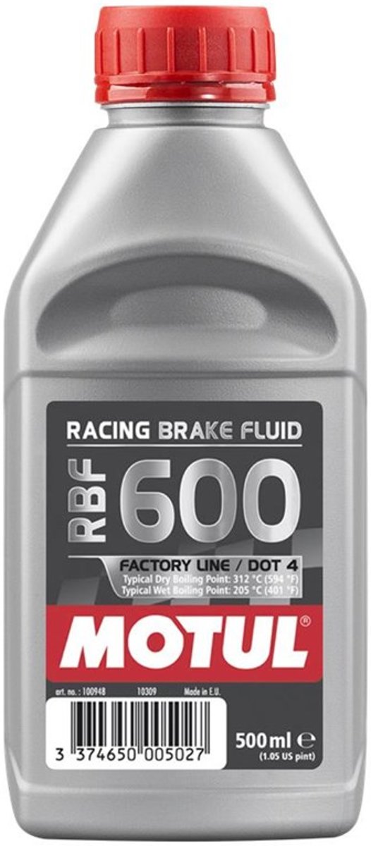 MOTUL Brake Fluid RBF 600 FACTORY LINE Capacity: 0,5l 100948 VW,AUDI,MERCEDES-BENZ,Golf IV Schrägheck (1J1),POLO (9N_),TOURAN (1T1, 1T2)