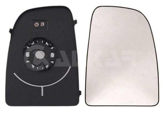 ALKAR Wing Mirror Glass Right 6432922 Side Mirror Glass,Mirror Glass OPEL,FIAT,PEUGEOT,Movano C Kastenwagen (U9),Movano C Pritsche / Fahrgestell (U9)