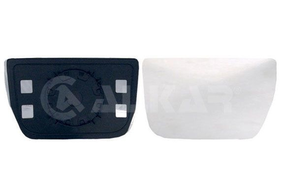 ALKAR Wing Mirror Glass Right 6412249 Side Mirror Glass,Mirror Glass IVECO,Daily VI Kastenwagen,DAILY IV Kasten/Kombi,Daily IV Pritsche / Fahrgestell