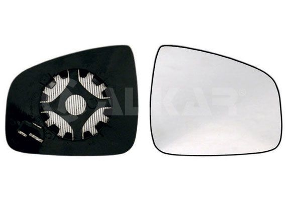 ALKAR Wing Mirror Glass Right 6432594 Side Mirror Glass,Mirror Glass RENAULT,DACIA,Sandero / Stepway I (BS_),LOGAN I Kombi (KS_),LOGAN I (LS_)