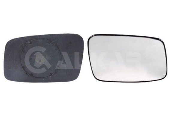 ALKAR Wing Mirror Glass Right 6402516 Side Mirror Glass,Mirror Glass VOLVO,V40 Kombi (645),V70 I (875, 876),850 Kombi (855),S40 I (644)