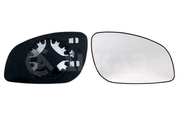 ALKAR Wing Mirror Glass Right 6402444 Side Mirror Glass,Mirror Glass OPEL,VAUXHALL,Vectra C Caravan (Z02),Vectra C Limousine (Z02),Signum CC (Z03)