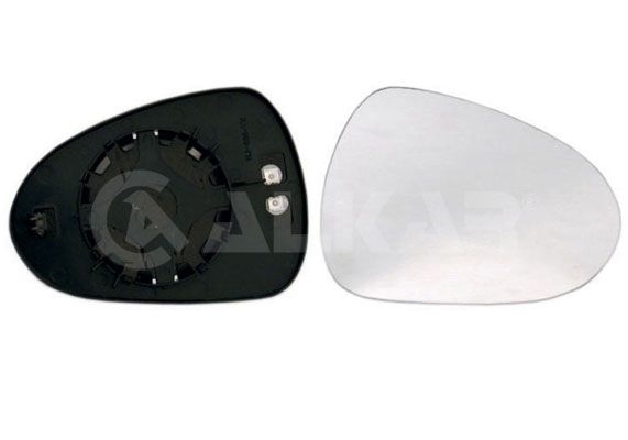 ALKAR Wing Mirror Glass Right 6432803 Side Mirror Glass,Mirror Glass SEAT,Ibiza IV Schrägheck (6J5, 6P1),Leon Schrägheck (1P1)