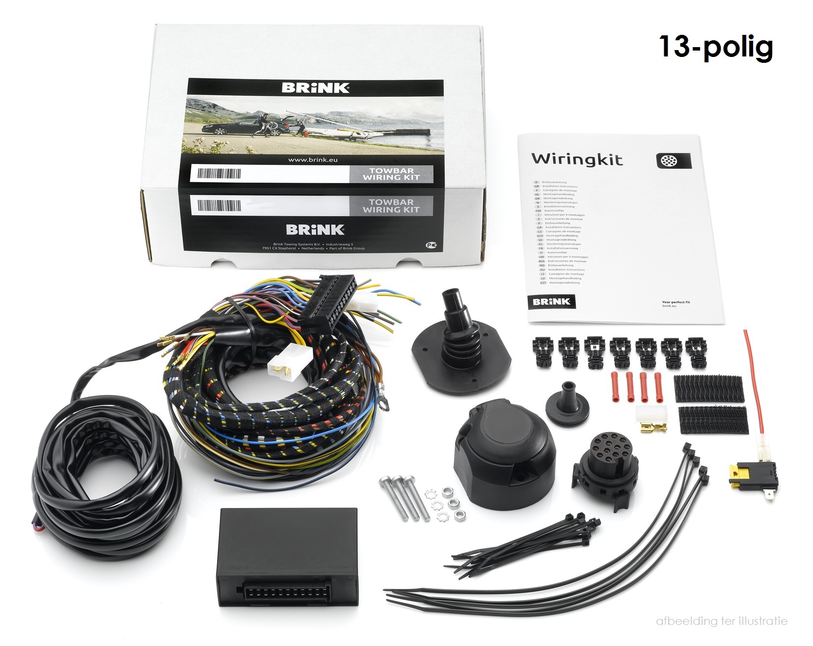 Electric Kit, Towbar 727454 Brink