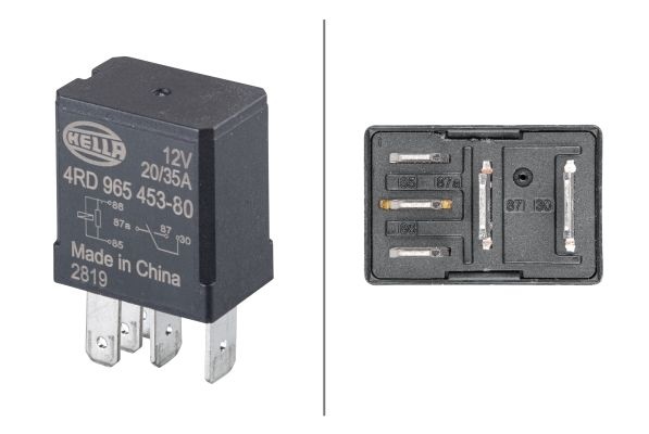 HELLA Relay, wipe-/wash interval 4RD 965 453-801  MERCEDES-BENZ,OPEL,BMW,E-Klasse Limousine (W211),C-Klasse Limousine (W203),E-Klasse T-modell (S211)