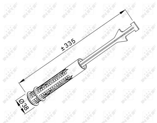 Nrf Torkarem Klimatanlaggning Easy Fit 33352 Bmw 33352 Storlek 2