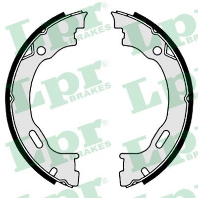 Lpr Bromsbackar Sats Parkeringsbroms 08720 Mercedes-Benz 08720 Storlek 2