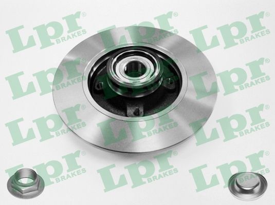 Lpr Bromsskiva Hub Brake Disc C1013pca
