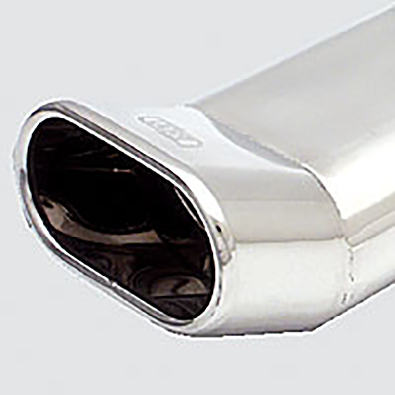 Edex/Polmo Muffler End Pot For Skoda Octavia 1.8T/2.0 (Limo & Wagon) - Oval Angled Tip - View #6
