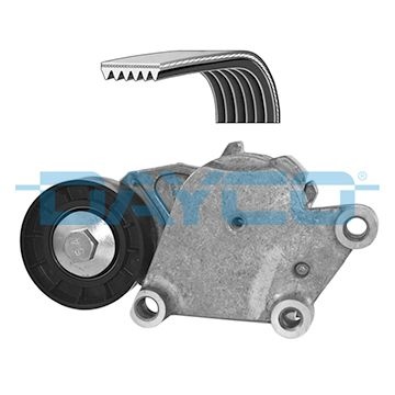 DAYCO V-ribbed belt set FORD,PEUGEOT,CITROËN KPV092 1613844180 Serpentine belt kit,Auxiliary belt kit,Poly V-belt kit,V-ribbed belt kit