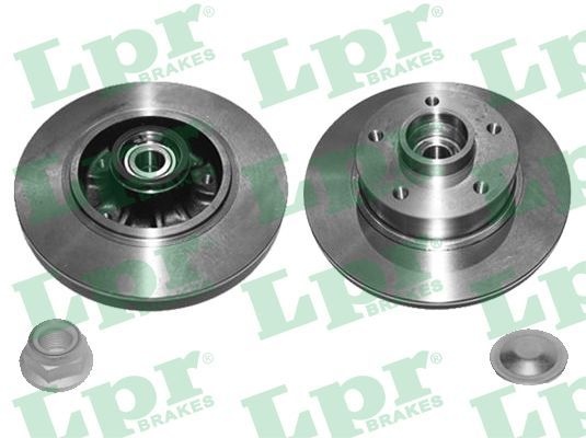Lpr Bromsskiva Hub Brake Disc R1040pca Renault R1040pca Storlek 2