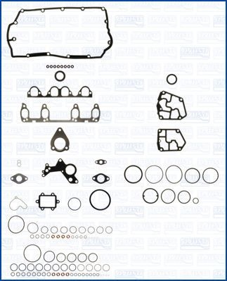 AJUSA Full Gasket Set, engine without cylinder head gasket 51025500  VW,AUDI,SKODA,Golf V Schrägheck (1K1),POLO (9N_),TOURAN (1T1, 1T2)
