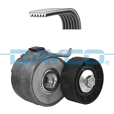 DAYCO V-ribbed belt set KPV233 Serpentine belt kit,Auxiliary belt kit OPEL,FIAT,ALFA ROMEO,Corsa D Schrägheck (S07),Corsa C Schrägheck (X01)