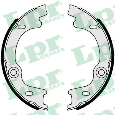 Lpr Bromsbackar Sats Parkeringsbroms 01063 Kia 01063 Storlek 2