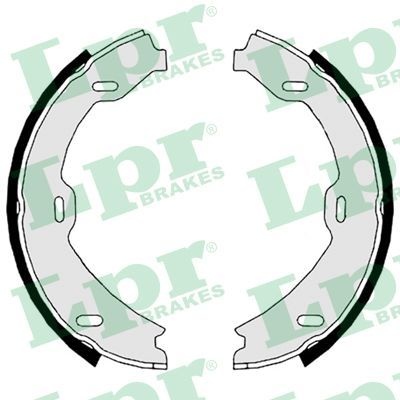 Lpr Bromsbackar Sats Parkeringsbroms 08879 Mercedes-Benz 08879 Storlek 2