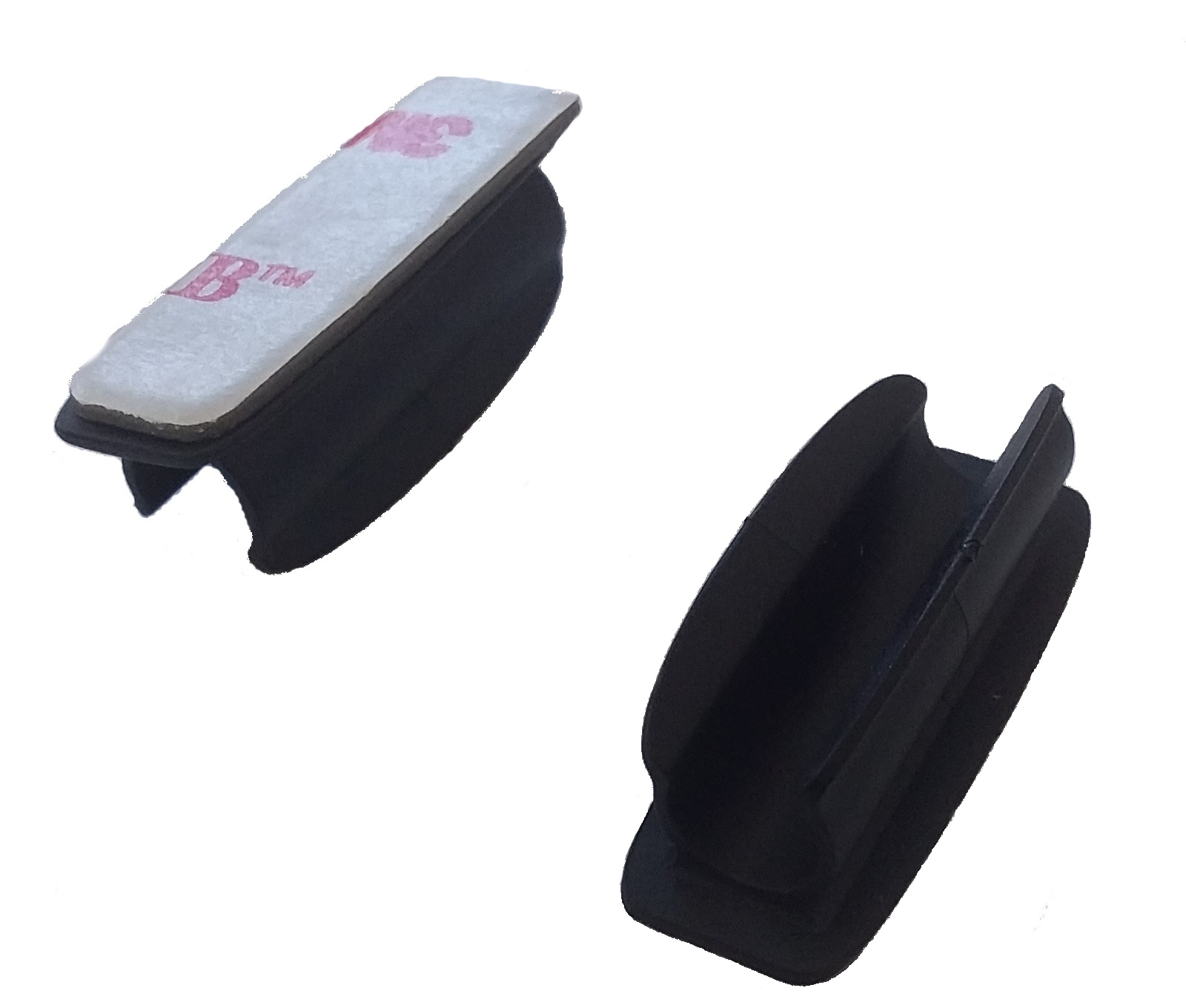 Plastik self-adhesive clip lying