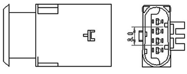 MAGNETI MARELLI Lambda sensor 466016355050 Oxygen sensor,O2 sensor MINI,Schrägheck (R50, R53),Cabrio (R52)