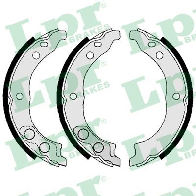 Lpr Bromsbackar Sats Parkeringsbroms 08900